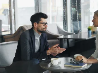 Private conversation to problem solve